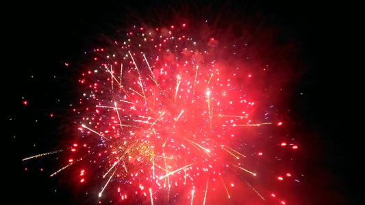 Milpitas Fireworks, Milpitas, California, USA