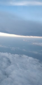 Clouds from a flight
